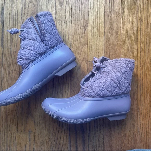 Women's Saltwater Sherpa Duck Boot Boots Reviews Sperry
